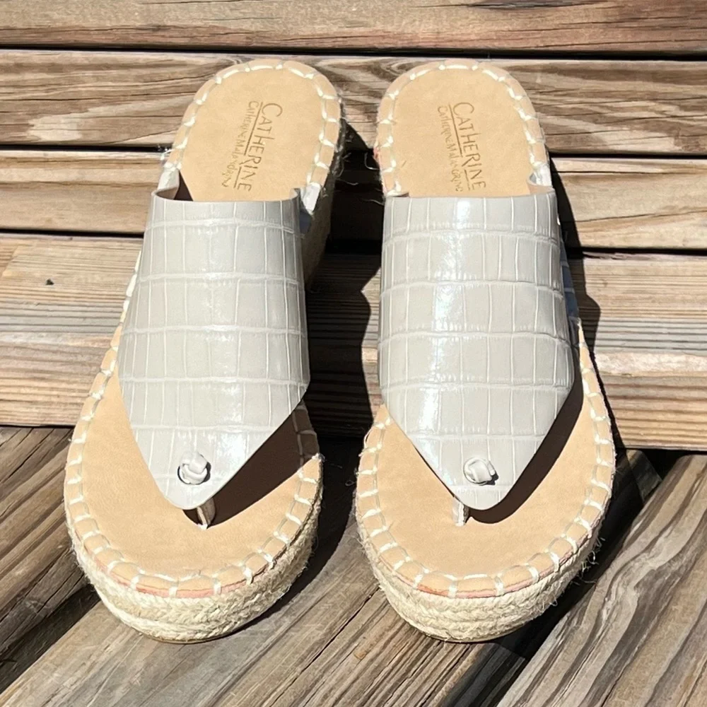Catherine Malandrino espadrille wedge